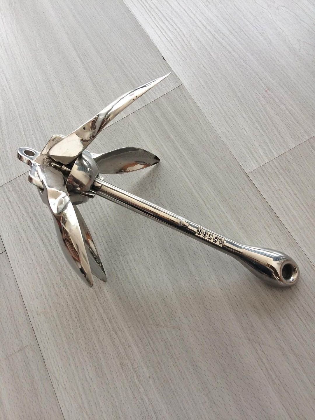 YM Stocked SS316 Folding Anchor 4KGS Marine Accessory for Boats